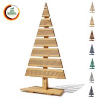 Weihnachtsdekoration 90 cmHoch Holz-Weihnachtsbaum Dekobaum Tannenbaum Natur