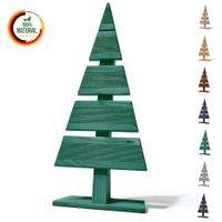 Weihnachtsdekoration 60cm Holz-Weihnachtsbaum Dekobaum Tannenbaum Grün