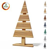 Weihnachtsdekoration 60cm Hoch Holz-Weihnachtsbaum Dekobaum Tannenbaum Natur