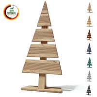 Weihnachtsdekoration 60cm Holz-Weihnachtsbaum Dekobaum Tannenbaum Unbehandelt