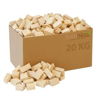 20kg Holzblöcke Holzstücke Holzklötze Feuerholz Brennholz Anzündholz trocken