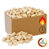 20kg Holzblöcke Holzstücke Holzklötze Feuerholz Brennholz Anzündholz trocken