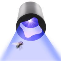 LED Insektenfalle mobil inkl. Batterien