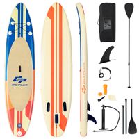 335 x 76 x 15cm Aufblasbares Stand Up Paddling Board, mit Paddel