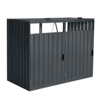 Mülltonnenbox CUBO - 2x 240 L