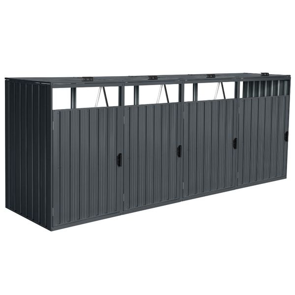 Mülltonnenbox CUBO - 4x 240 L