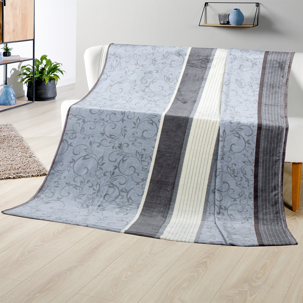 Kuscheldecke "Soft Touch" bedruckt ca. 130 x 170 cm