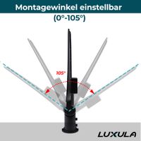 LED-Straßenleuchte, 50 Watt