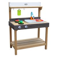 Rosa Sand & Wasser Spielküche Medium
