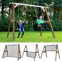 4-in-1 SportsFun Braun/weiß