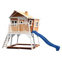 Max Spielhaus Braun/Weiß - Blaue Rutsche