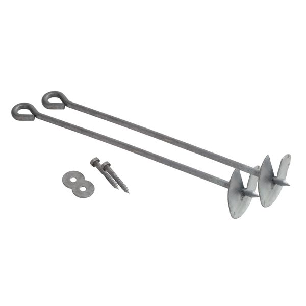 Nest-Anbauschaukel Roxy Weiß/braun