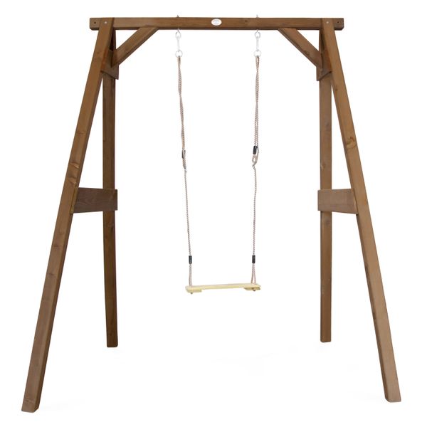 Einzelschaukel Braun