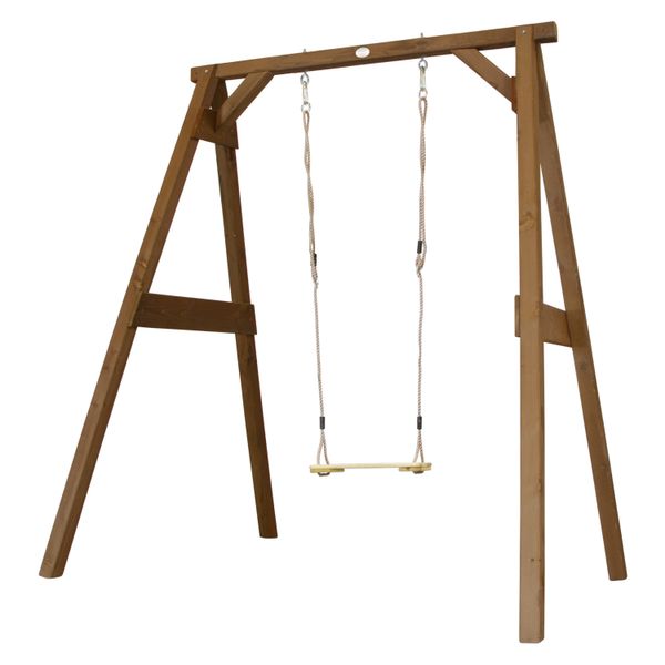 Einzelschaukel Braun