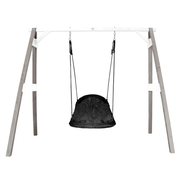 Nestschaukel Roxy Grau/weiß