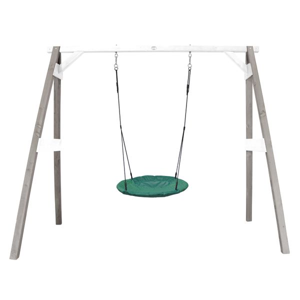 Nestschaukel Summer Grau/weiß