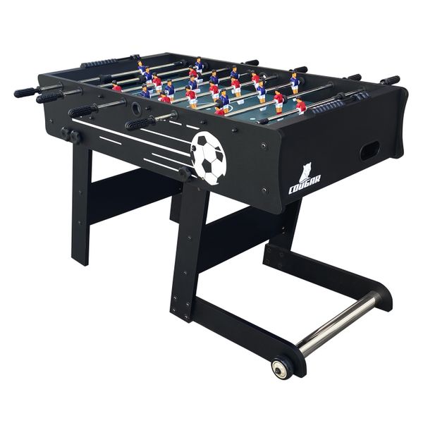 Scorpion Kick TS Klappbarer Fußballtisch Schwarz
