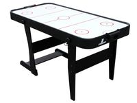 Icing faltbarer Airhockey Tisch Schwarz