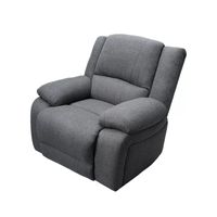 Happy Home XXL-Relaxsessel mit verstellbarer Rückenlehne - Grau