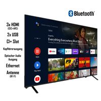 XU50AN751S 50 Zoll Fernseher/Android Smart TV (4K Ultra HD, HDR Dolby Vision)