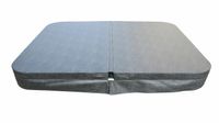 Thermoabdeckung 230x230 cm faltbar, windsicher, Schnallen, Regenablauf-System