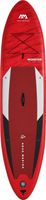 Aqua Marina All-Around SUP Board 366x84 cm mit Reißverschlussrucksack Double Action-Pumpe LIQUID AIR Paddel Einschub-Mittelfinne Sicherheitsleine Rot