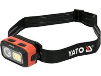 LED-Kopflampe Cob LED + P8 LED 500Lm 3,7V 1000Mah