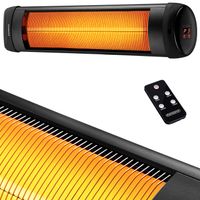 monzana® Heizstrahler MZH2501 Schwarz 2.500W
