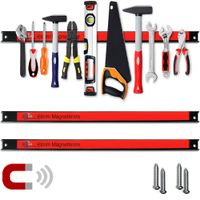 monzana® Magnetleiste 2er-Set 60cm inkl. Montagematerial
