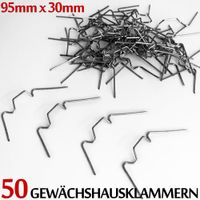 Deuba 100er Set Gewächshausklammern