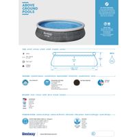 Bestway Fast Set™ Poolset Ø396cm