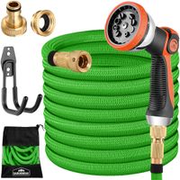 Gardebruk® Gartenschlauch Grün 7,5m flexibel