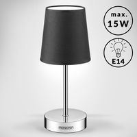 monzana Tischlampe Lumière Anthrazit 32x13x13cm