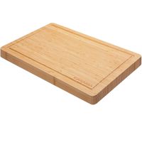 monzana® Schneidebrett Bambus 43x28x2cm