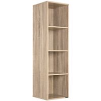 Bücherregal Skylar Eiche 106x30x30cm