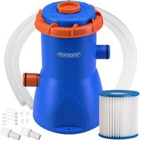 monzana Pool Filterpumpe MZP40 Blau/Orange 3.400L/h