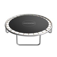 monzana Trampolin Sprungtuch Schwarz Ø183cm