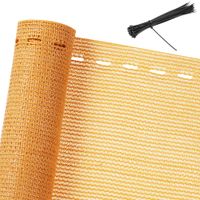 Detex® Balkonsichtschutz Beige 1,4x10m
