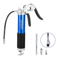 monzana® Handhebel Fettpresse Blau 400ml