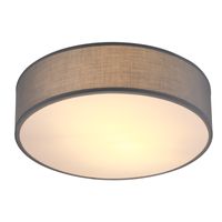 monzana® Deckenlampe Grau Stoff Ø38cm