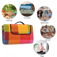Detex Picknickdecke Pixel 2x2m