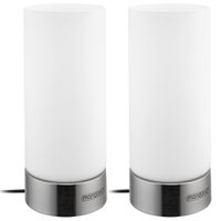 monzana® Tischlampe Lumo 2er-Set Weiß