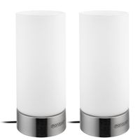 monzana Tischlampe Lumo 2er-Set Weiß