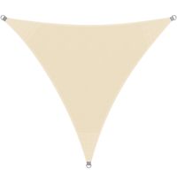 Detex® Sonnensegel HDPE Dreieck Creme 3x3x3m