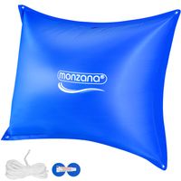 monzana Poolkissen XL Blau 240x200cm -20°C