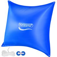 monzana Poolkissen Blau 120x120cm -20°C