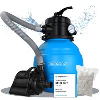 monzana® Sandfilteranlage Pool 4.500l/h inkl. Filterbälle