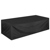 Kingsleeve® Abdeckung Sitzgruppe Anthrazit 308x138x89cm
