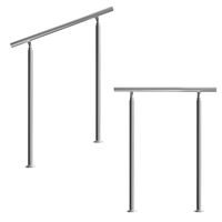 monzana Treppengeländer Edelstahl 100cm