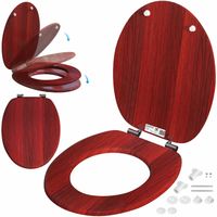 Casaria Toilettensitz Holz mit Absenkautomatik